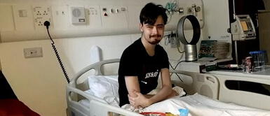 Joven sobrevive a un tumor cerebral, dos sepsis, dos meningitis y al coronavirus Joven sobrevive a un tumor cerebral, dos sepsis, dos meningitis y al coronavirus