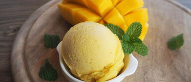 Helado casero de mango: una cremosa receta con sólo cuatro ingredientes Helado casero de mango: una cremosa receta con sólo cuatro ingredientes