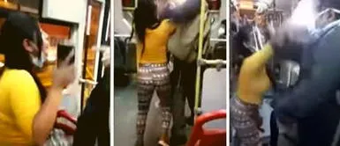 Metropolitano: mujer agrede a joven que le pidió que use correctamente la mascarilla Metropolitano: mujer agrede a joven que le pidió que use correctamente la mascarilla