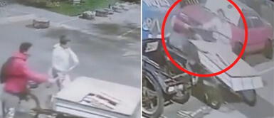 Ate: Sujetos roban carretilla a madre de familia que vendía ceviche en la calle Ate: Sujetos roban carretilla a madre de familia que vendía ceviche en la calle