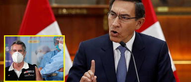 Martín Vizcarra: “300 mil vacunas no alcanzan ni siquiera para la primera línea de salud” Martín Vizcarra: “300 mil vacunas no alcanzan ni siquiera para la primera línea de salud”