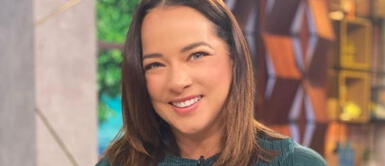 Adamari López da cátedra de estilo con sofisticado vestido de Broderie anglaise Adamari López da cátedra de estilo con sofisticado vestido de Broderie anglaise