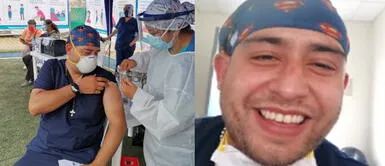 El primer venezolano vacunado contra la COVID-19 en Perú: “me siento agradecido con este país” El primer venezolano vacunado contra la COVID-19 en Perú: “me siento agradecido con este país”