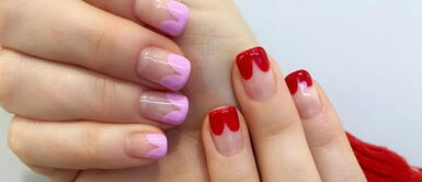 'French tips' de corazones, la manicure ideal para el Día de San Valentín 'French tips' de corazones, la manicure ideal para el Día de San Valentín