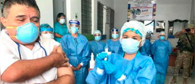 Director del hospital Las Mercedes se vacunó sin estar en lista del Minsa Director del hospital Las Mercedes se vacunó sin estar en lista del Minsa