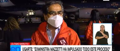 Ministro de Salud: "Miembros de mesa deben recibir la segunda dosis la última semana de marzo" Ministro de Salud: "Miembros de mesa deben recibir la segunda dosis la última semana de marzo"