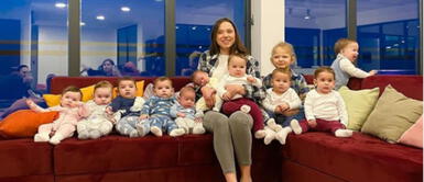 Pareja tiene 11 hijos y quiere tener 89 más para ser la familia más grande del mundo Pareja tiene 11 hijos y quiere tener 89 más para ser la familia más grande del mundo