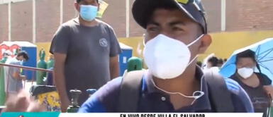 Hombre denuncia robo de balón de oxígeno en cola: "Es necesidad para un familiar" Hombre denuncia robo de balón de oxígeno en cola: "Es necesidad para un familiar"