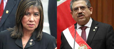 Martha Chávez quiere que Manuel Merino vuelva a la presidencia de la República Martha Chávez quiere que Manuel Merino vuelva a la presidencia de la República