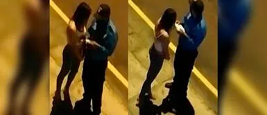 Miraflores: Alcalde separa a sereno por besar a mujer durante intervención Miraflores: Alcalde separa a sereno por besar a mujer durante intervención