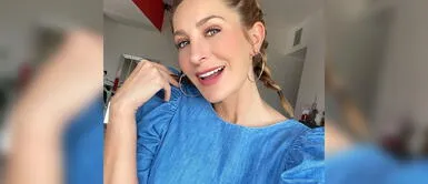 Geraldine Bazán da cátedra de estilo con exuberante vestido de látex Geraldine Bazán da cátedra de estilo con exuberante vestido de látex