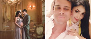 Pamela y Christian muestran carita de su hija a un mes de su nacimiento Pamela y Christian muestran carita de su hija a un mes de su nacimiento