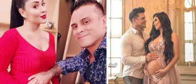 Pamela Franco y Christian Domínguez celebran baby shower de su hijita Pamela Franco y Christian Domínguez celebran baby shower de su hijita