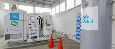 Instalan nueva planta de oxígeno en el hospital Rebagliati Instalan nueva planta de oxígeno en el hospital Rebagliati