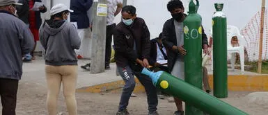 Decenas de personas son estafadas con falsa recarga de oxígeno y pierden sus balones Decenas de personas son estafadas con falsa recarga de oxígeno y pierden sus balones