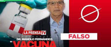 Es falso que la "vacuna peruana" sí funciona y que su costo es de 5 soles Es falso que la "vacuna peruana" sí funciona y que su costo es de 5 soles