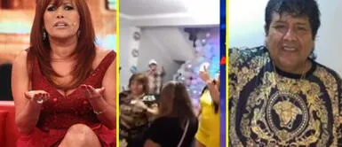 Magaly llamó en vivo a la PNP para que intervenga fiesta de Toño Centella Magaly llamó en vivo a la PNP para que intervenga fiesta de Toño Centella