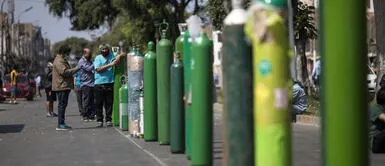 Hermanos invierten más de S/ 50.000 en oxígeno para salvar a su madre Hermanos invierten más de S/ 50.000 en oxígeno para salvar a su madre