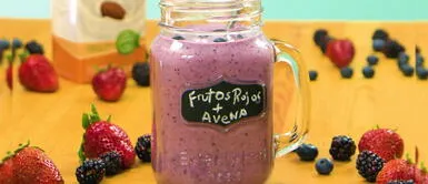 Batido de avena y frutos rojos: una bebida para cuidar el corazón y deleitar el paladar Batido de avena y frutos rojos: una bebida para cuidar el corazón y deleitar el paladar