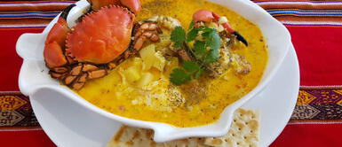 Chupe de cangrejo: aprovecha los grandes beneficios del reparador plato marino Chupe de cangrejo: aprovecha los grandes beneficios del reparador plato marino