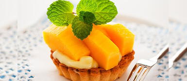Aprovecha la fruta de estación y prepara unas ricas tartaletas de mango Aprovecha la fruta de estación y prepara unas ricas tartaletas de mango