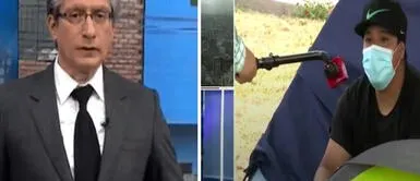 Federico Salazar se indigna porque hospital pide agua a familiares de pacientes Covid Federico Salazar se indigna porque hospital pide agua a familiares de pacientes Covid