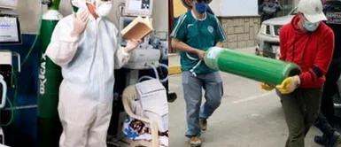 Sacerdote visita a pacientes COVID de zonas rurales y reparte oxígeno medicinal Sacerdote visita a pacientes COVID de zonas rurales y reparte oxígeno medicinal