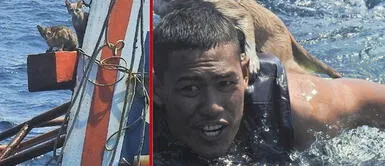 Hombre salva a 4 gatos de una embarcación en llamas Hombre salva a 4 gatos de una embarcación en llamas