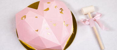 Corazón de chocolate geométrico: ¿Cómo preparar el smash heart en tendencia? Corazón de chocolate geométrico: ¿Cómo preparar el smash heart en tendencia?