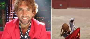 Antonio Pavón junto a su pequeño hijo pasó una tarde de toros en Chincha Antonio Pavón junto a su pequeño hijo pasó una tarde de toros en Chincha