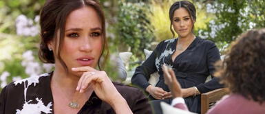 Meghan Markle contó que el príncipe Harry le ofreció todo su respaldo. Foto: capturas Twitter Meghan sobre la realeza "Les preocupaba lo oscura que sería la piel de mi hijo"