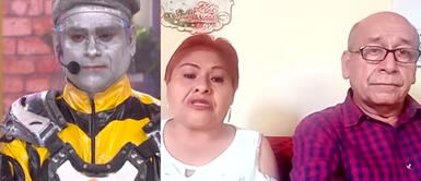 El cómico Robotín contó que extraña mucho a sus padres, quienes están en Trujillo. Robotín rompe en llanto al escuchar las palabras de su padre: "No te rindas hijo mío"