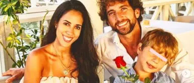 Antonio Pavón regresó a España con su pequeño y su novia Joi Sánchez. Antonio Pavón mostró su retorno a España con su hijo tras acuerdo con Sheyla Rojas