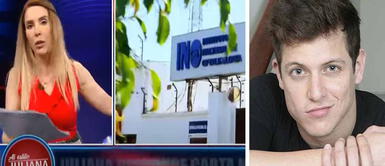 Juliana Oxenfor da contundente respuesta a Gino Pesaressi Juliana Oxenford da contundente respuesta a Gino Pesaressi