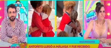 Conductor de Amor y Fuego se emocionan con imágenes de Antoñito. Antonio Pavón: Rodrigo y Gigi lloran al ver a Antoñito reencontrarse con su familia paterna