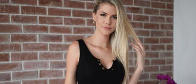 Brunella Horna luce romántico bikini con apliques de bordado El crochet es el mejor aliado de los bikinis, palabra de Brunella Horna