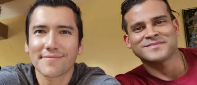 Ángelo Fukuy sorprendido con llanto de Christian Domínguez. Angelo Fukuy no descarta compartir escenario con Christian Domínguez