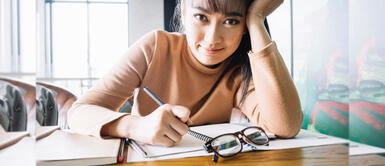 Mujer estudiando Ministerio de Trabajo: ¿Cómo inscribirme a la nueva Beca para desempleados?