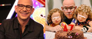 Ricardo Morán conmovió a sus fans en su publicación. Ricardo Morán celebró su cumpleaños junto a sus tiernos hijos | FOTO