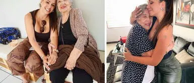 Melissa Klug emocionada porque su abuela recibió vacuna contra covid-19 Melissa Klug emocionada porque su abuela recibió primera dosis de vacuna contra covid-19