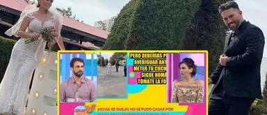 Novia arremetió contra Evelyn Vela. Novia se queja porque en la boda de Evelyn Vela sí le dejaron tener invitados: "Un megaevento"