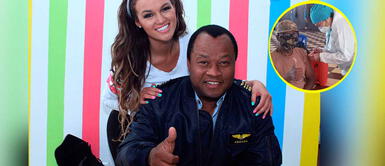 Padre de Angie Arizaga recibió vacuna Angie confirma que su papá fue vacunado contra la covid-19