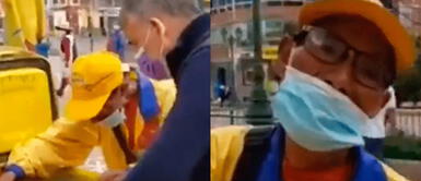 Julio Guzmán pasa incómodo momento al no ser reconocido por heladero en Cusco Julio Guzmán pasa incómodo momento al no ser reconocido por heladero en Cusco