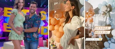 Natalie Vértiz conmovió con la tierna celebración que le organizó su familia. Natalie Vértiz y la tierna fiesta que realizó su familia para conocer el sexo de su bebé