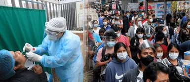 Contagios COVID-19 aumentan en Lima COVID-19: ¿Cuáles son los 8 distritos que presentan alza de contagios alarmantes?