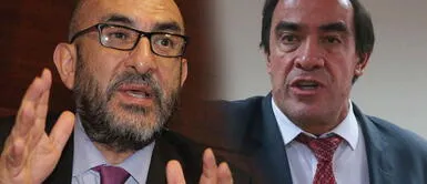 Elmer Huerta y Yonhy Lescano Elmer Huerta indignado con Lescano tras debate: "Su respuesta es de un niño de primaria"