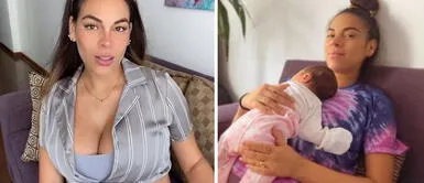 Aída Martínez se pronunció fuerte tras blanco de críticas. Aída Martínez rompe su silencio tras sufrir ataques por mostrar cómo cuida a su bebé