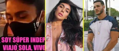 Vania Bludau regresó a Miami junto a su mamá. Vania se habría peleado con Mario tras no ir a despedirla: "viajo sola, vivo sola" | VIDEO