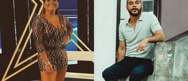 Siguen las rencillas entre Katia Palma y Adolfo Aguilar. Adolfo Aguilar a Katia Palma: "Tengo 25 años en la conducción, puedo dar mi opinión"