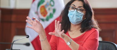 Violeta Bermúdez descartó que los miembros de mesa vayan a recibir la vacuna contra el coronavirus antes del 11 de abril Violeta Bermúdez: “Miembros de mesa no han sido y no van a ser vacunados antes de la fecha de elecciones”